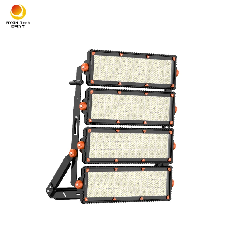 

Outdoor Stadium Lighting Power Modules 1600W 2000W LED Flood Light with Glass Lens