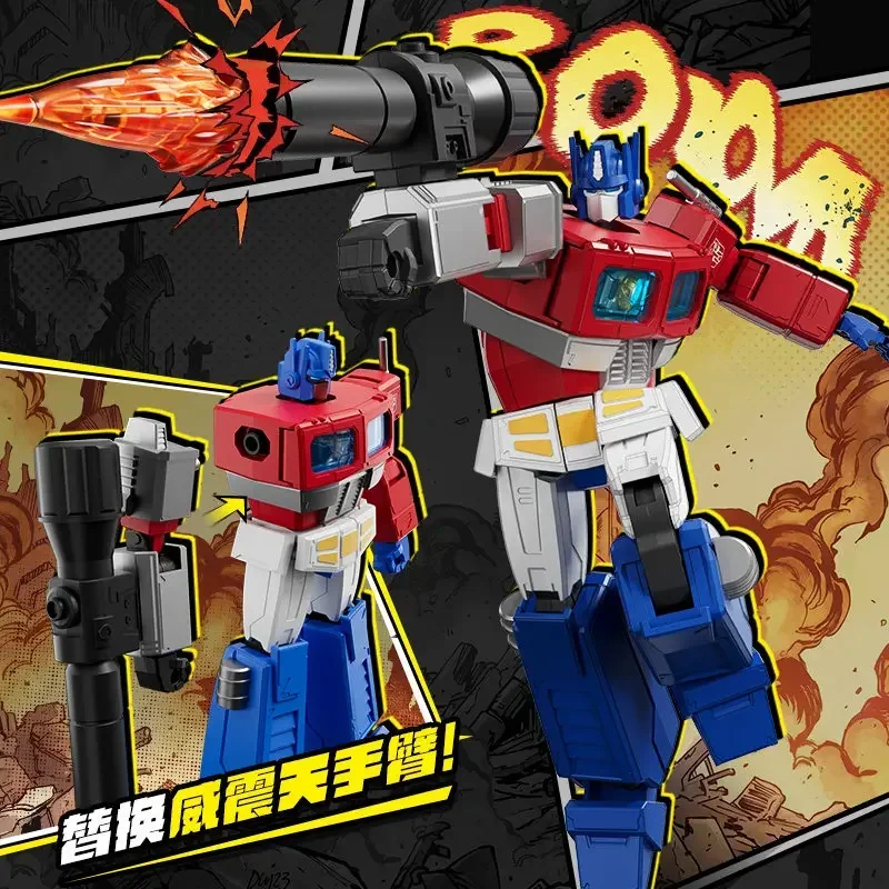 En stock BLOKEES Beyond Edition Energy Universe Optimus Prime Modèle à assemblage, figurine, jouets mobiles, collection, cadeaux