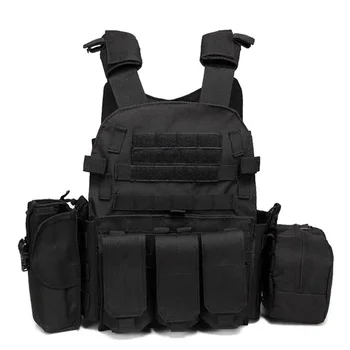 Tactical Vest Body Armor Combat Army CS Gear Plate Carrier Molle Vest 1