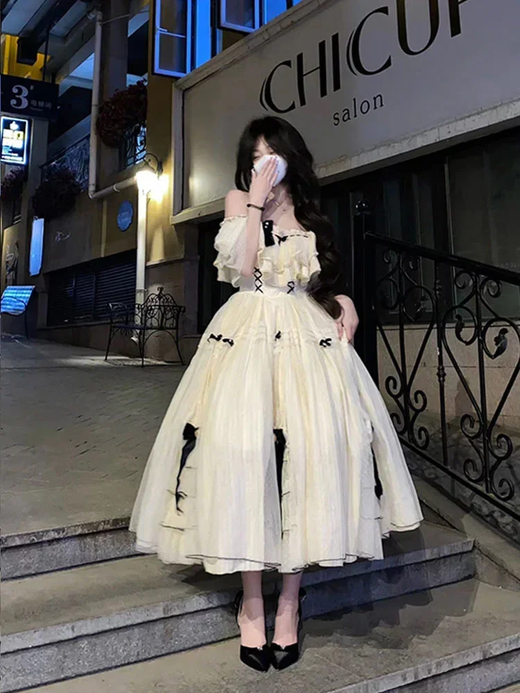 Elegante e doce lolita vestido feminino 2023 nova chegada perfeita lolita acg exposições cosplay trajes vestido de princesa