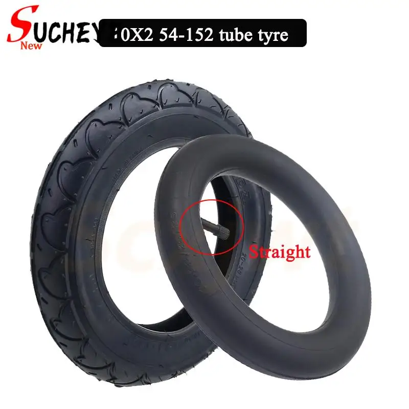 

High Quality 10x2.0(54-152) Baby Trolley Inner Outer Tires 10*2 (54-152) Electric Scooter Original Tyre