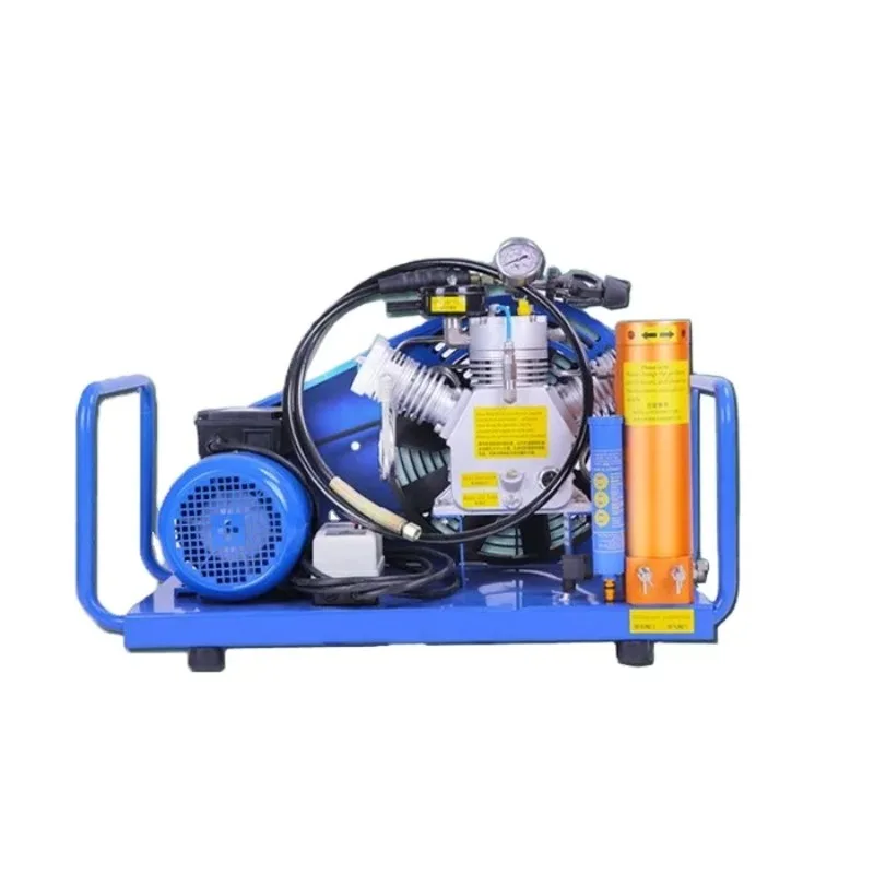 High Pressure Electric Pcp Air Breathable 300bar Scuba For Human 100l Air Compressors For Diving Air 10 Cylinder Refueling Sale