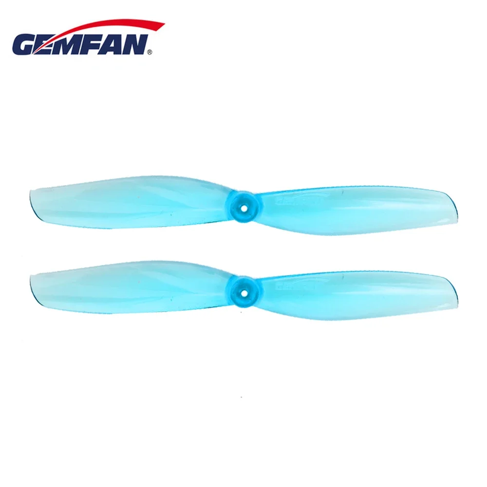 12Pairs(12CW+12CCW) Gemfan 65mmS 65mm 2-Blade PC Propeller 1mm 1.5mm for RC FPV Freestyle 2.5inch Toothpick Drones DIY Parts