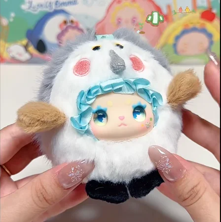 جميل إيما بيردي الهروب سلسلة صندوق أعمى صندوق غامض لطيف أنيمي دمية مفاجأة حقيبة الفينيل أفخم قلادة المفاتيح جمع لعبة جديدة