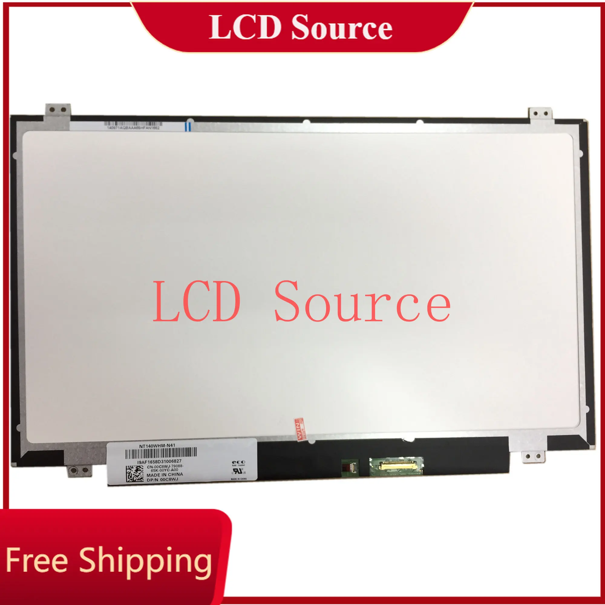 NT140WHM-N41 N31 N140BGE-EA3 E43 E33 EB2 B140XTN02.A HB140WX1-301 LP140WH8-TPA1 1366*768 30 контактов светодиод 14,0 дюйма NT140WHM-N41 N31 N140BGE-EA3 E43 E33 EB2 B140XTN02.A HB140WX1-301 LP140WH8-TPA1 1366*768 30 контактов светодиод 14,0 дюйма