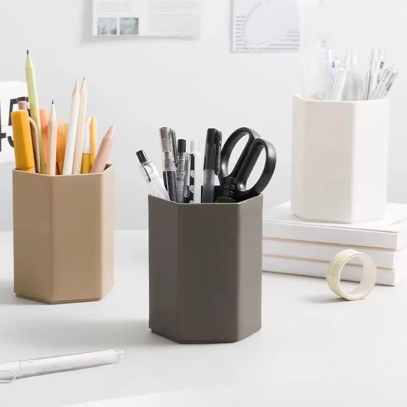 Büro-Schreibtisch-Stifthalter – einfach und langlebig, geeignet für die Aufbewahrung von Heimbüro, Schlafsaal, Lernbedarf und Schreibtischaufbewahrung – Detail 6