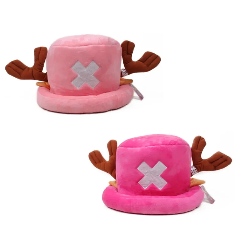 Anime Tony Tony Chopper Plush Cotton Hat Trafalgar Cap Cosplay Unisex Soft Comfortable Caps Accessories Outdoor Party