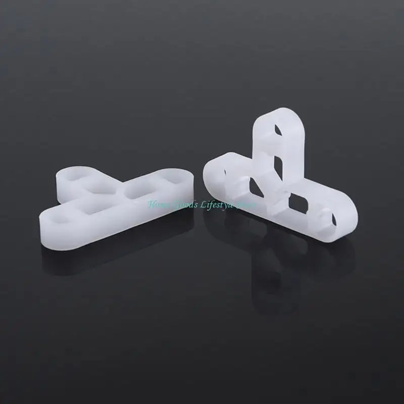 200개 다용도 10mm 3/8인치 투명 타일 스페이서 벽돌 및 데크 보드 분리용 휴대용 액세서리