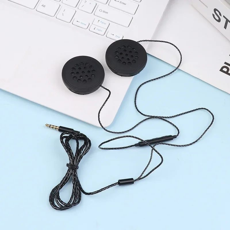 

1Pcs Motorcycle Helmet Headset Headphone Speakers For Mobile Phones MP3 Computer And Other 3.5 Interface Audio Equipment