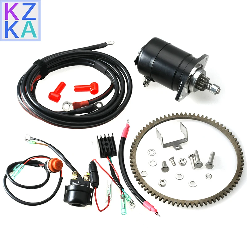 

ELECTRIC START CONVERSION KIT FOR TOHATSU M25 M30 & MORE 2 STROKE 25HP 30HP Outboard Motor