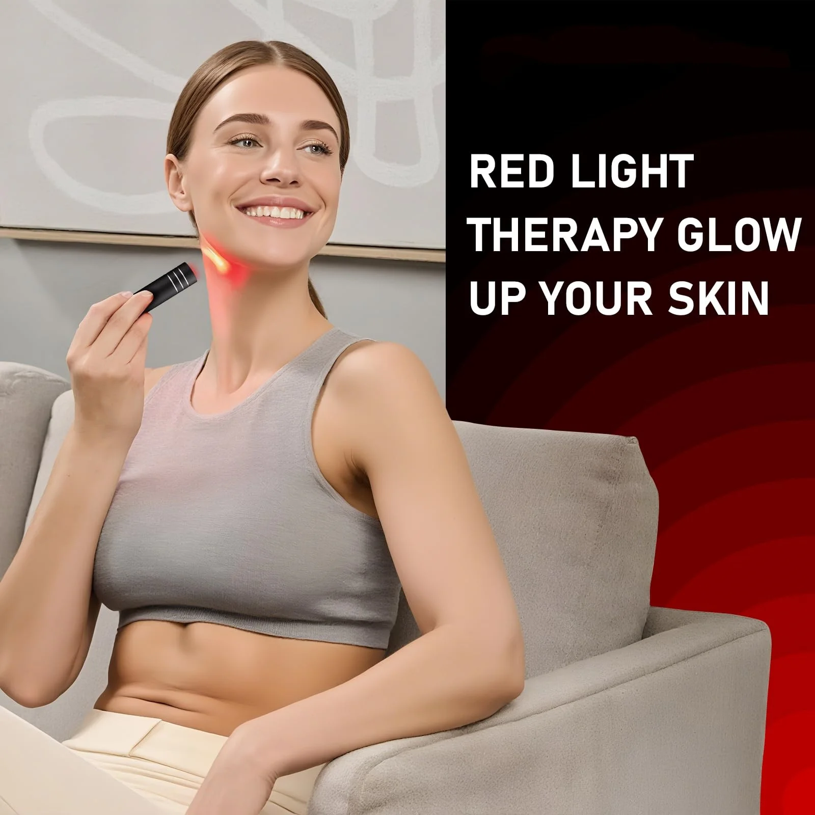 660nm Red Light  Lamp Pen&850nm Infrared Lamp Therapy Torch with Timer Handheld Medical Lamp LED Small Torch Body Pain Relief