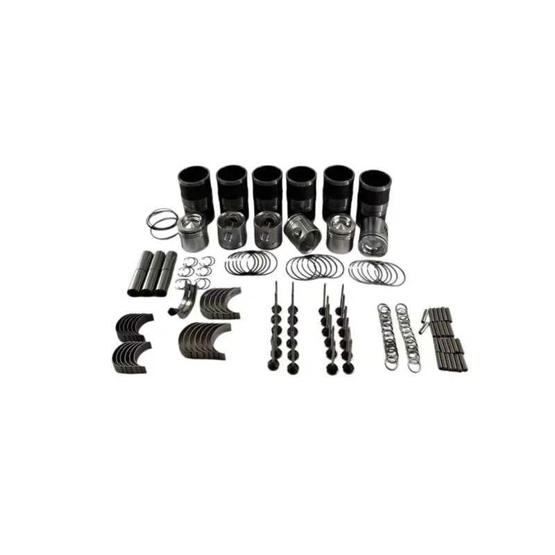 Suitable for Excavator Engine Parts Overhaul Kit - Cylinder Liner, Piston Rings, Piston for 6D114 Excavator PC300-8