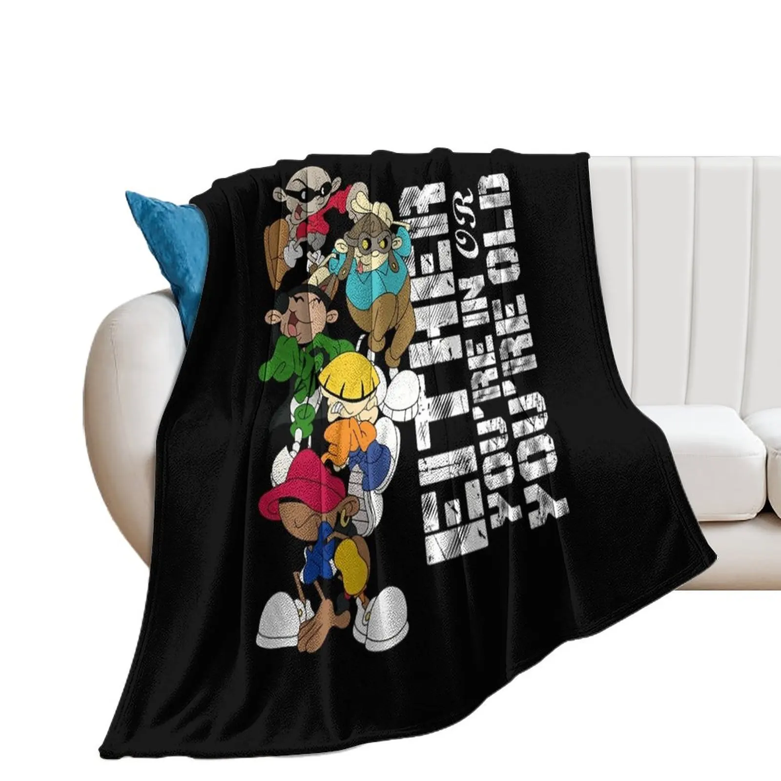 Either you're in or you're old Throw Blanket warm for winter blankets ands Decorative Sofa Soft Big Blankets