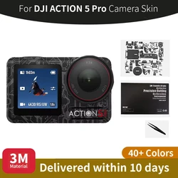 For DJI Action 5 Pro Skin DJI Osmo Action 5 Pro Camera Skin Anti-scratch Action Camera Sticker protective film