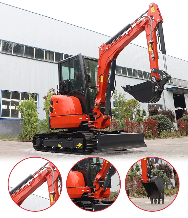 Quick New Order Customise Hydraulic Mini Small Micro Crawler Bagger Digger Earth-moving Machinery Mini Excavato