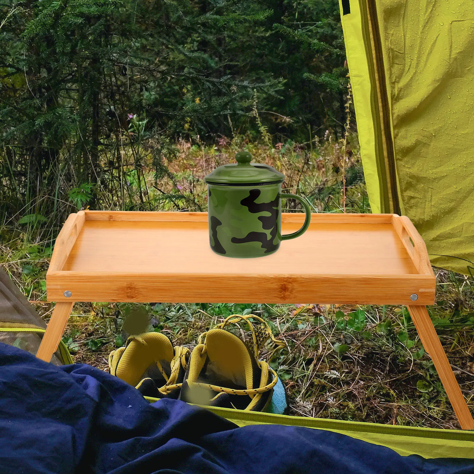 

Retro Coffee Cup Vintage Style Thickened Mug For Camping Portable Hot Cold Retention Home Kitchen Party Outdoor Use