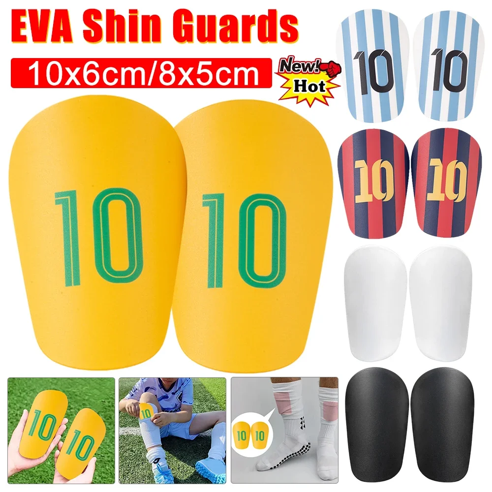 1 Pair Shin Guards EVA Soccer Shock Absorbing Shin Guards Lightweight Mini Football Miniature Shin Pads for Kids Adults Teens