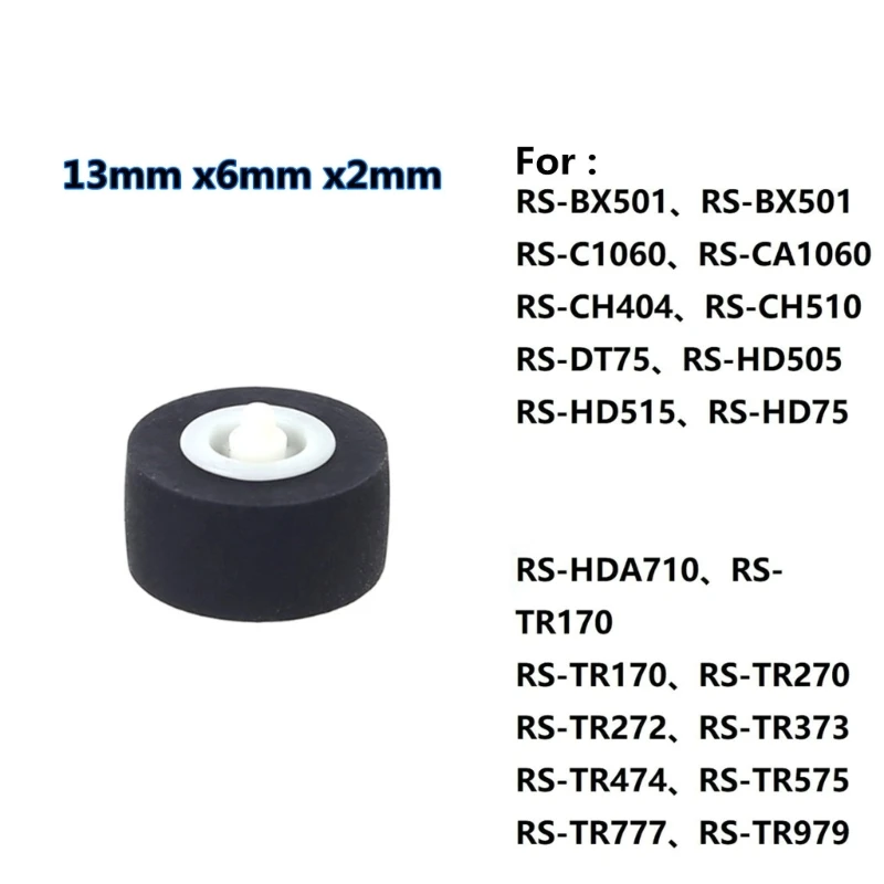 Convenient Convenient Cassette Wheel Belt Pulley Pinch Roller for RSHD75,RSHDA710,RSTR170,RSTR270,RSTR272,RSTR373 896C