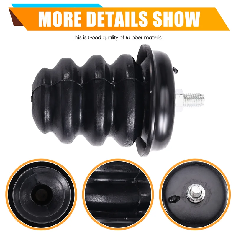 For Chevy Silverado GMC Sierra 1500 1999-2007 Compatible Rear Axle Bump Stop Stopper Kit- 2Pcs 15712438-AA26