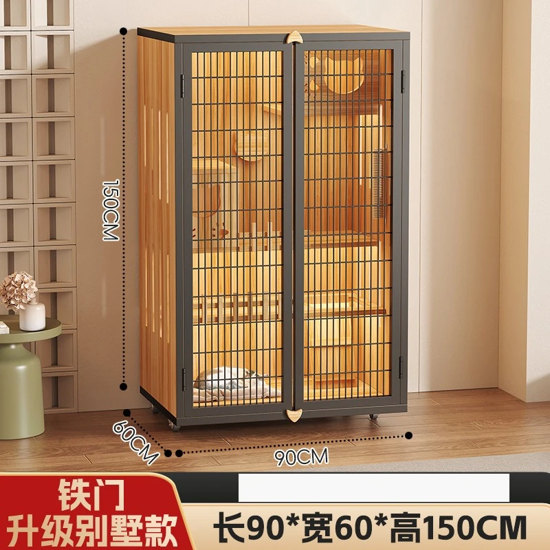 Cat Villa Dream Cat Castle Large  Cage Nest Integrated Luxury House Home Indoor  House