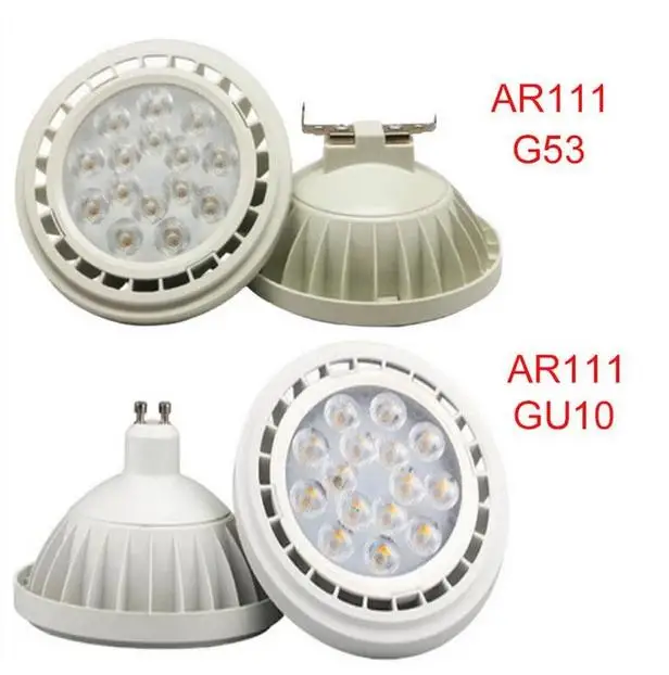 LED AR111 GU10 Light lamp 9W 12W 15W cob spotlight warm white / cool white/ natural white dimmable bulbs