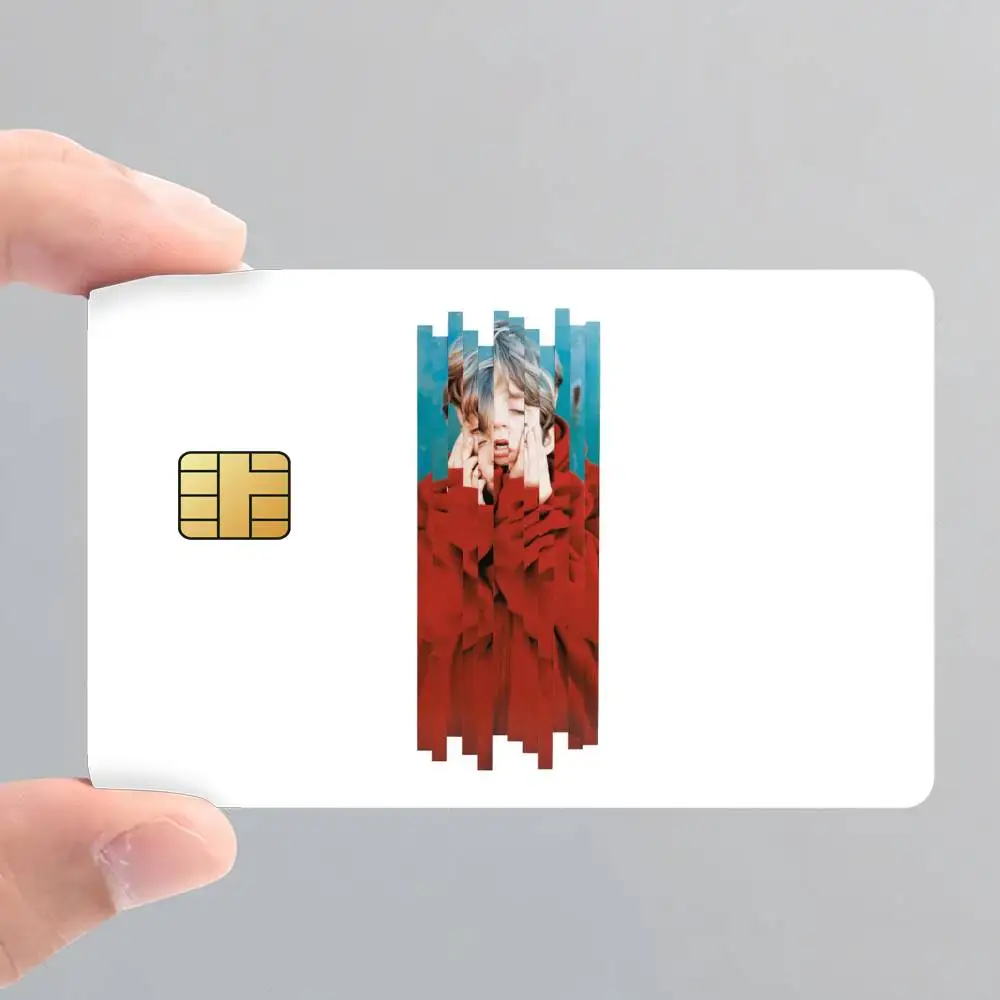 Band P-PlacebO Card Stickers for Bank Access Protective Waterproof Film Cover Sticker Surprise Gift