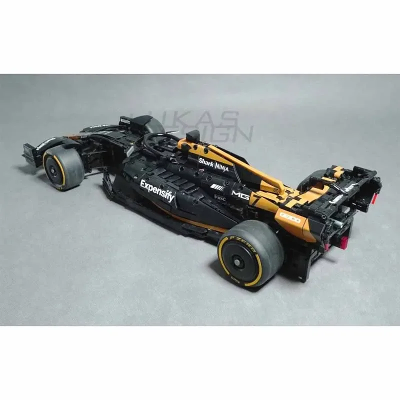 

F1 APX GP 1:8 Send Stickers MOC-224292 Racing Model 3449 Pieces Birthday Gift Christmas Toy for Kids Building Blocks Toy
