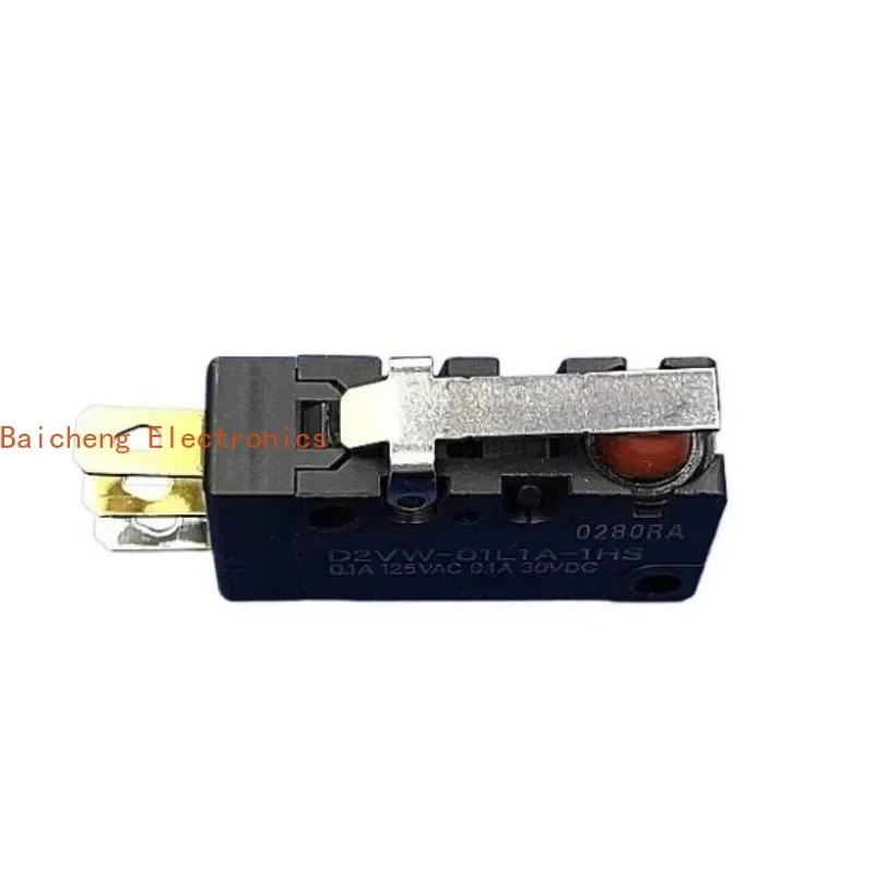 10PCS D2VW normally open closed with handle 0.1A large micro motion waterproof and dustproof 3-foot travel limit switch