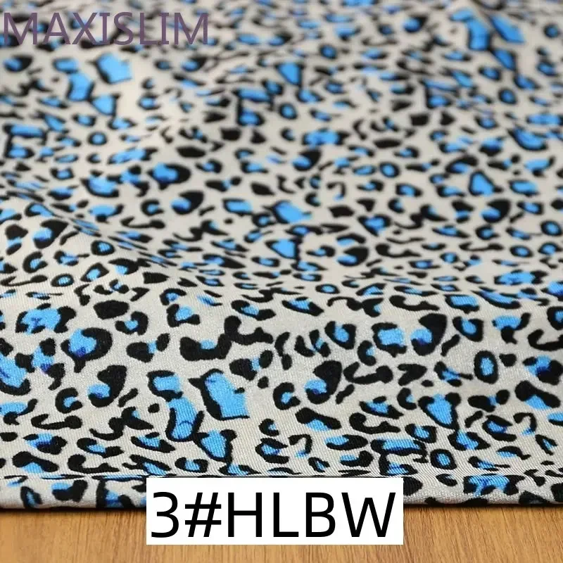 DIY High Quality Soft Leopard Dot Flannelette Elastic Velvet Fabrics By Meter Casual Coat Skirt Clothing Fabric Wide:150CM