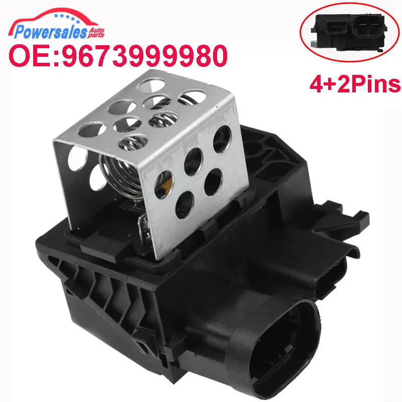 New Radiator Fan Controller Relay Resistor For Peugeot 308CC 308SW RCZ Citroen Ds5 Ds6 Ds5Ls 9673999980