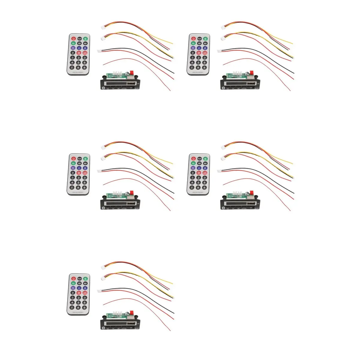 5X Color Screen Bluetooth MP3 Decoder Board Card Reader Bluetooth 5.0 Module Multi-Function Audio Accessories