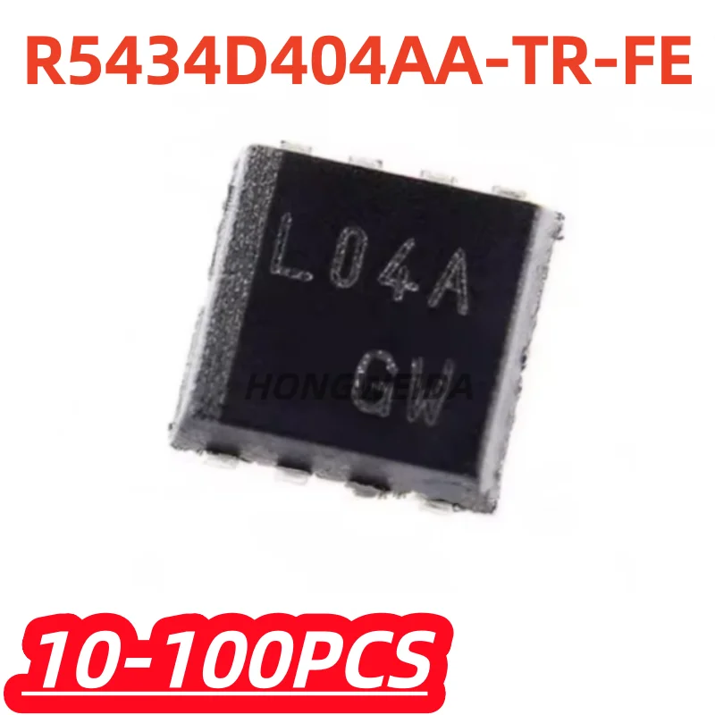 10-100Pcs/lot 100% New R5434D404AA-TR-FE R5434D404AA L04A SON-8 original Chipset