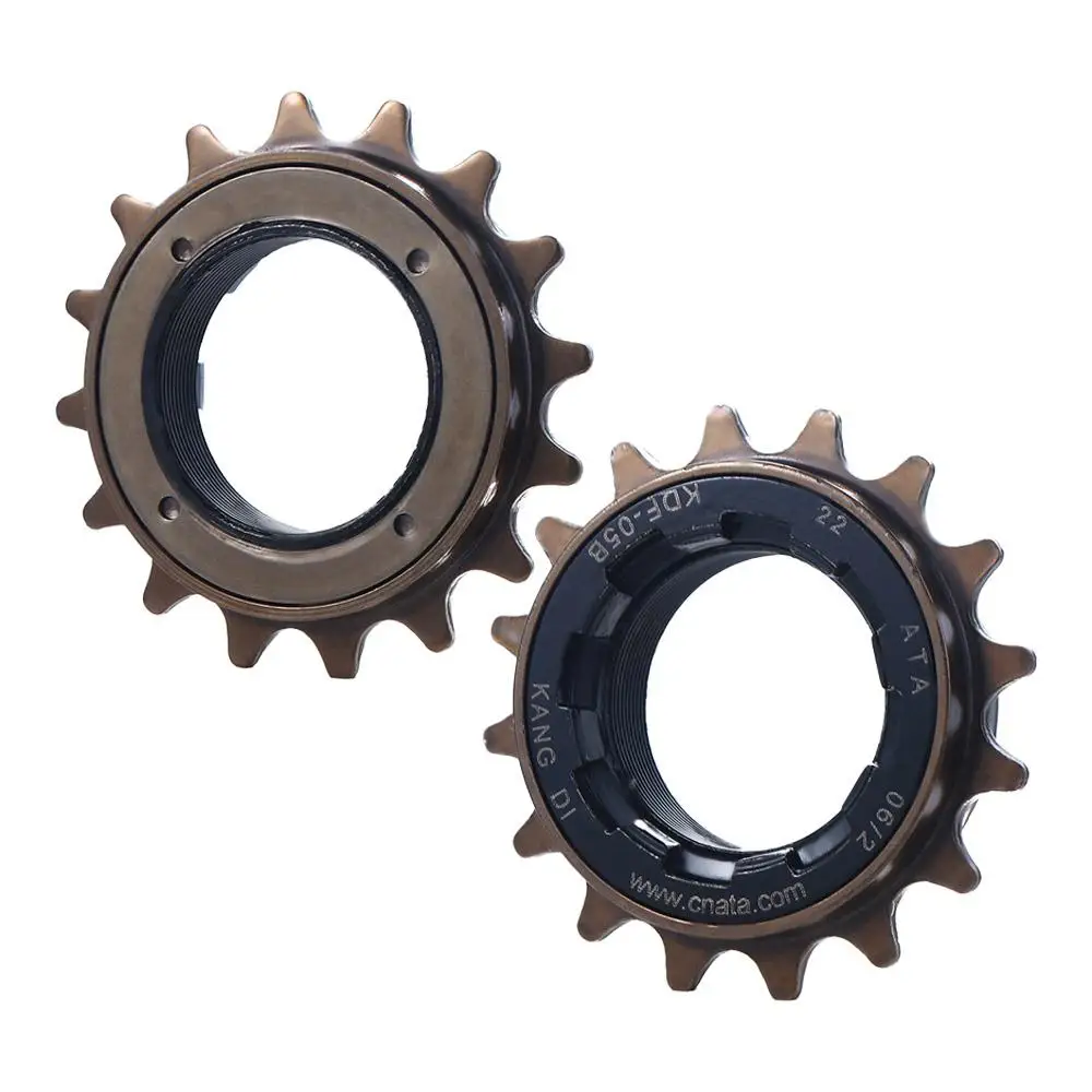 Live Cycling Parts Monolithic Flywheel Fixed Gear Bicycle Single Speed Cog 1/2" X 1/8" Freewheel Sprocket Bicycle Freewheel view 5