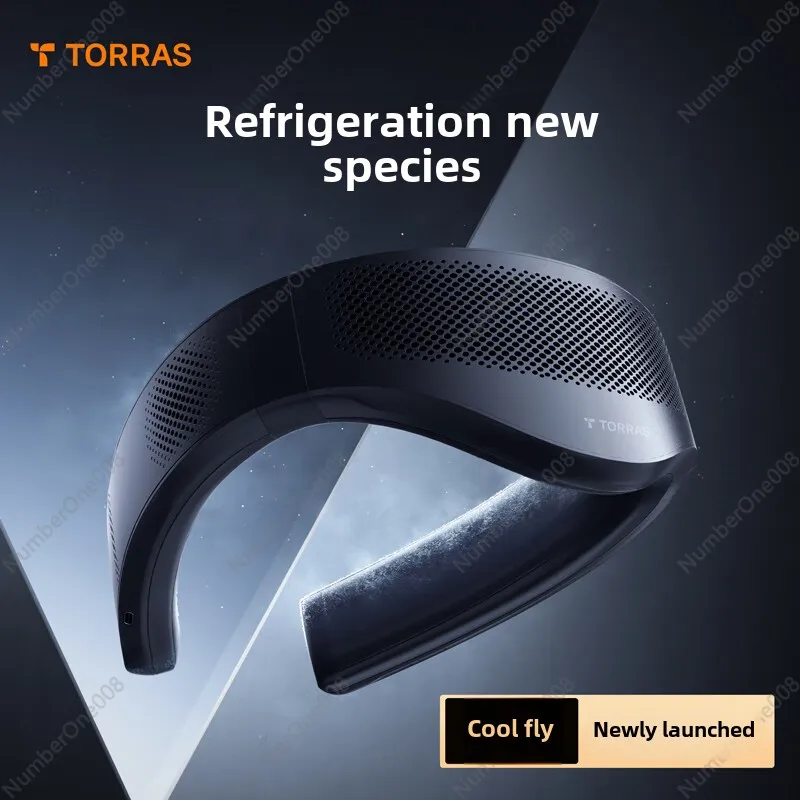 Turas Cool Fly 3rd Generation Neck Air Conditioner Coolfly3 Black Technology TORRAS Outdoor Portable Neck Fan