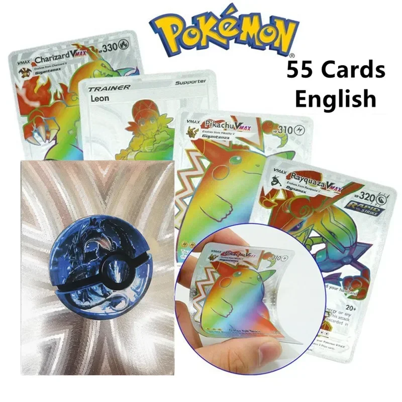 ultra rare 55 pcs gold pokemon cards pack Pokemon V-Series 55 Golden Cards Pack – Kaihama