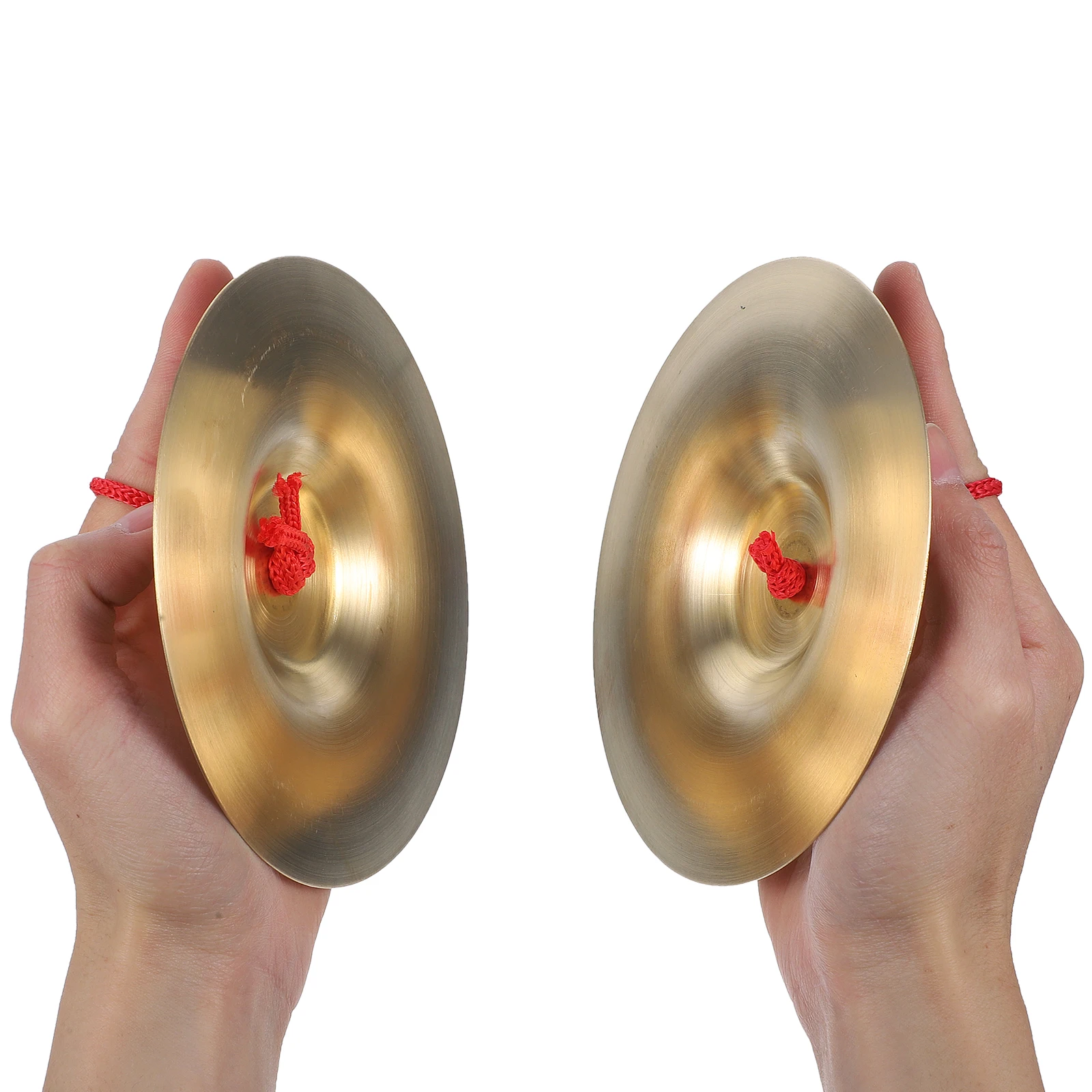 

Copper Cymbal Teaching Aids Kids Tambourine Children Musical Instrument Toys Finger Cymbals for Hand