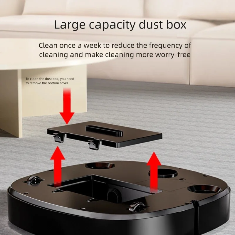 3-in-1 Robot Vacuum Cleaner USB Rechargeable Smart Navigation To Avoid Objects Automatic Cleaning Sweeping Machine Sweeper