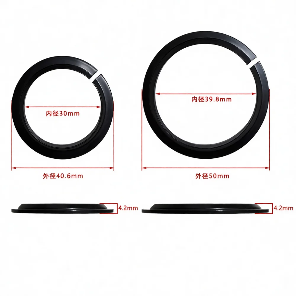High Quality Aluminum Alloy Fork Crown Race For ZHIQIU Bike Headset Base Open Split Ring MTB Road Cycling Accessories