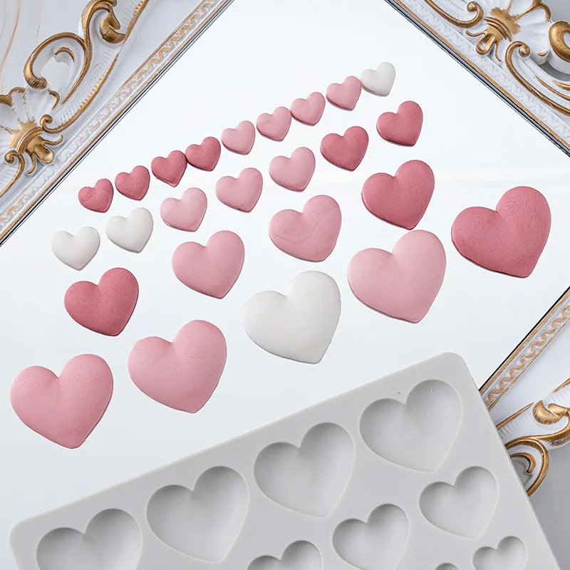 Рисунок 3 - Силиконовые формы в форме сердца для выпечки