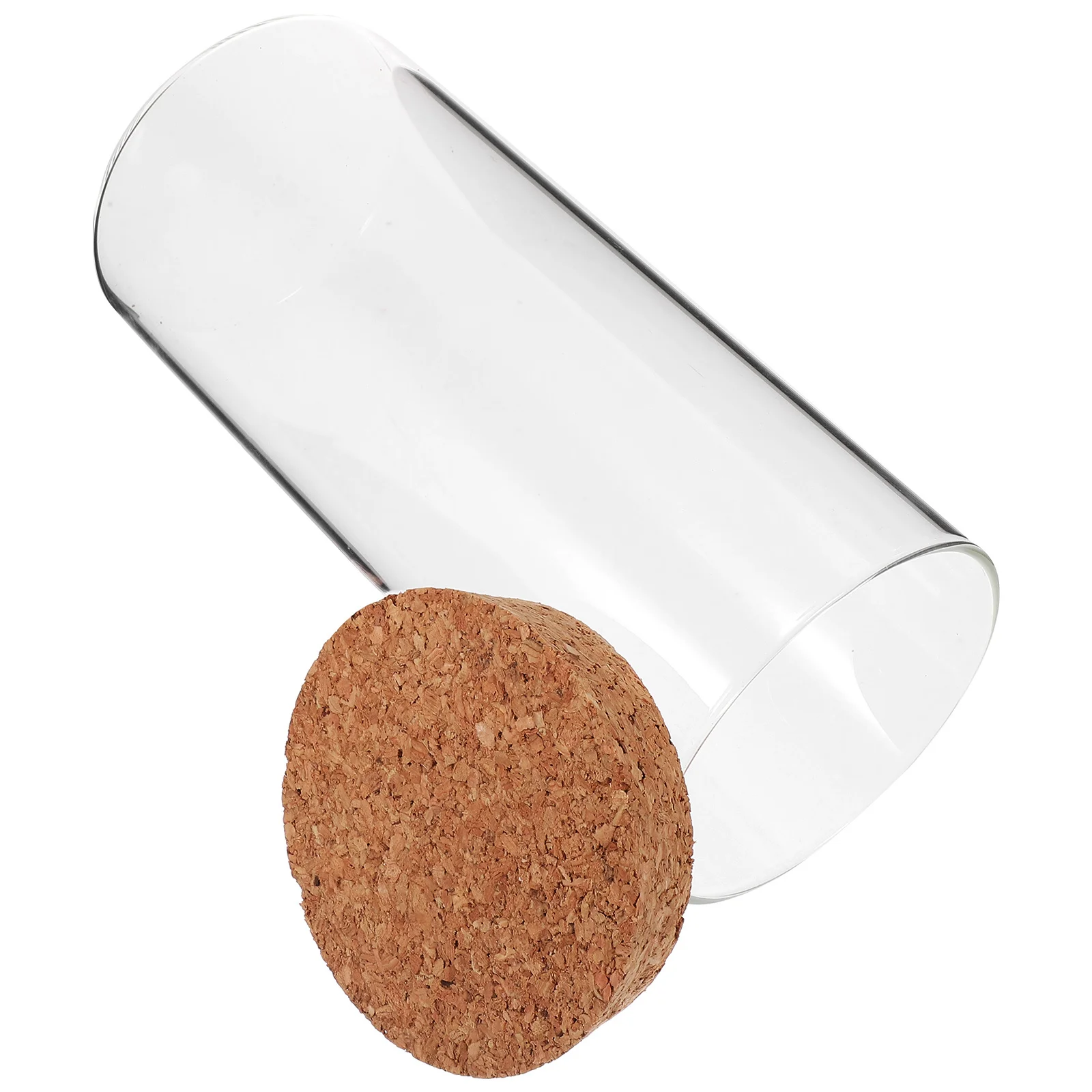 

Clear Glass Terrarium Bottle with Cork DIY Moss Plant Container for Home Garden Decor Micro Landscaping Eco Jar