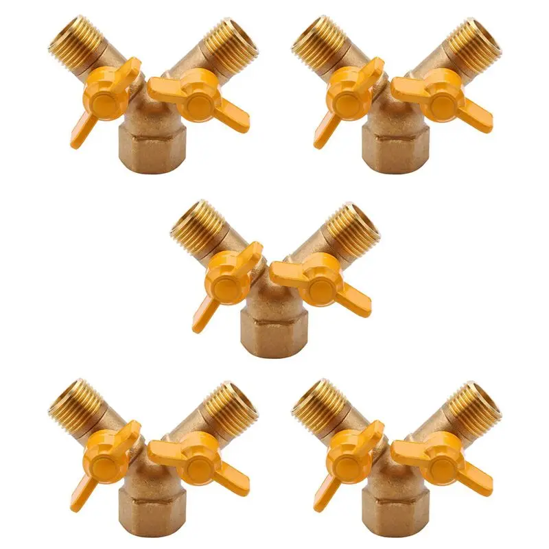 

Адаптер для крана SEWS-5X, 2-ходовой, 1/2 дюйма, для наружного садового полива, с разделителем для шланга