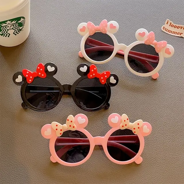 Nowe dzieci Cute Cartoon okulary przeciwsłoneczne UV400 chłopcy dziewczęta kolory Outdoor dziecięce okulary przeciwsłoneczne z ochroną przeciwsłoneczną dziecięce sportowe odcienie okulary