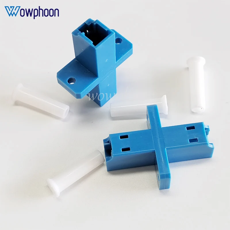 10PCS LC-LC simplex fiber optic ear / flange / connector for / optic / frame terminal box Customized