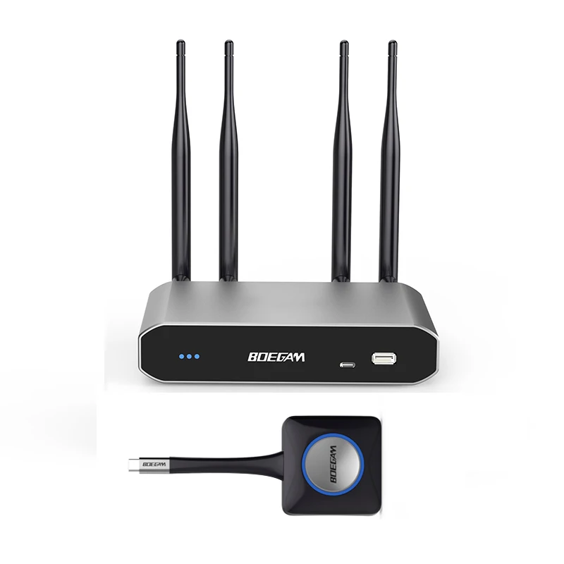 Best 4K BYOM Wireless Presentation Device for Team Collaboration - Seamlessly Connects Microphone and