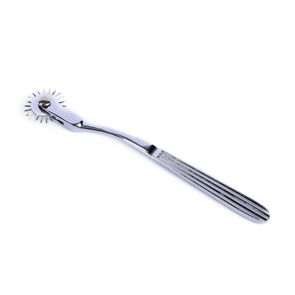 New Nipple Clitoris BDSM Lesbian Women Stainless Steel Pinwheel Needles Wheel Roller Submissve Fetish Sex Slave Kit Sex Toy Shop 5