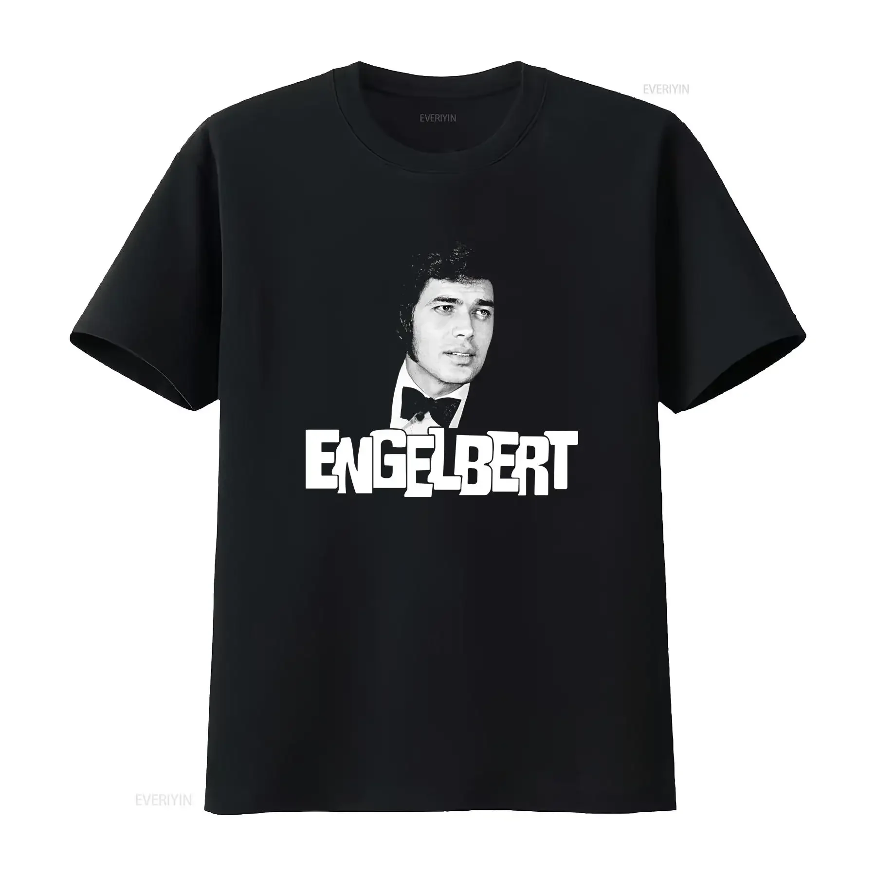 

Engelbert Humperdinck Tribute T Shirt vintage Washed fashion Casual Stylish streetwear Stretched graphic Breathable