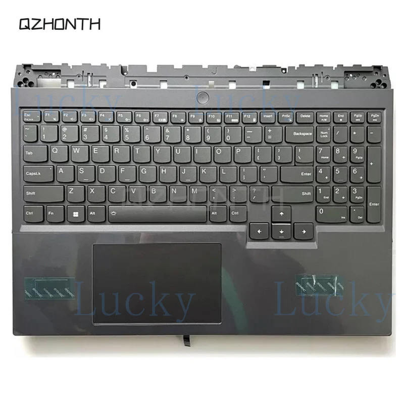 f  New for Lenovo Legion 5 Pro 16ARH7H 5 Pro 16IAH7H Palmrest w/ Backlit Keyboard 2022