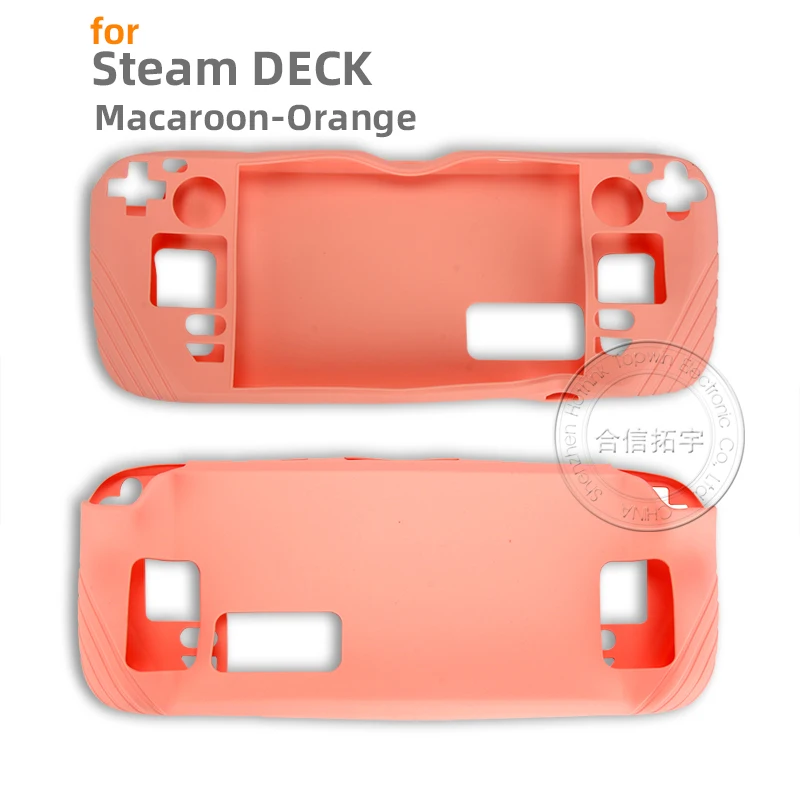 HOTHINK 1pcs Soft Silicone Case Cover Protective Skin for Valve Steam Deck Console Gamepad