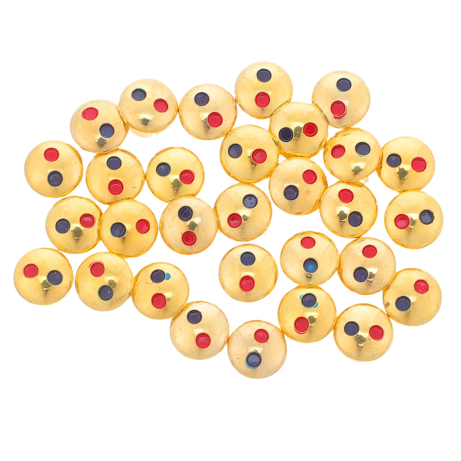 

30Pcs Faucet Handle Hole Covers Red Blue Hot Cold Signs 0.8cm Sink Tap Hole Plugs Water Temperature Markers Faucet Handle Cover