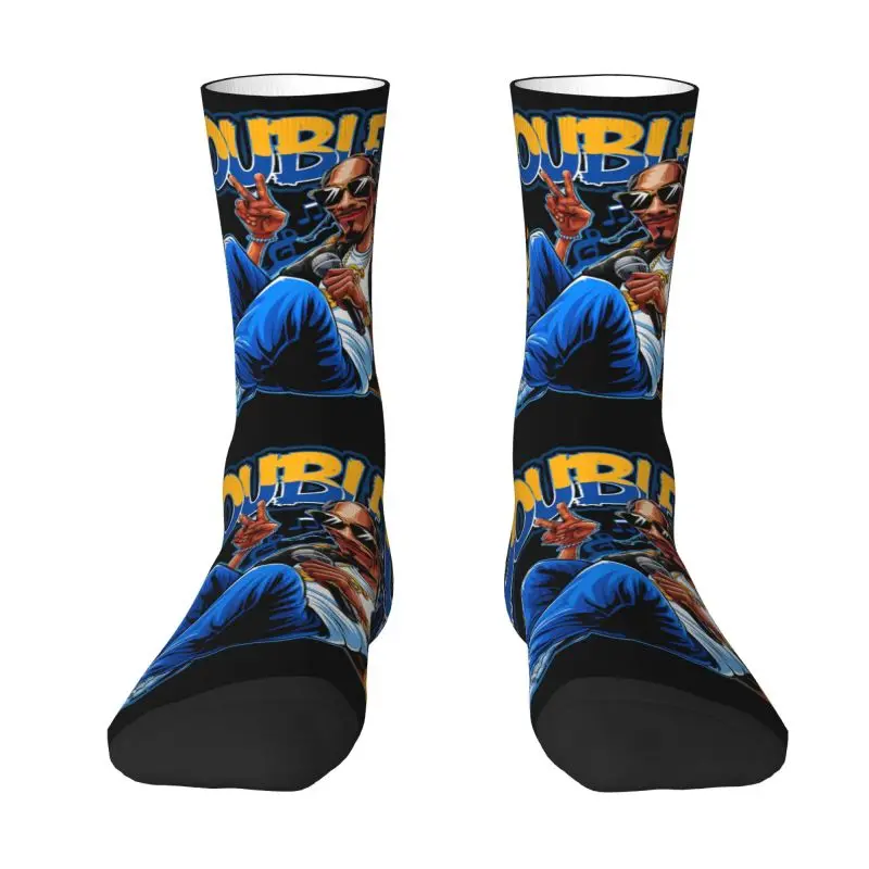 الجدة المطبوعة سنوب دوج الموسيقى مغني الراب الجوارب للنساء الرجال بسط الصيف الخريف الشتاء طاقم الجوارب